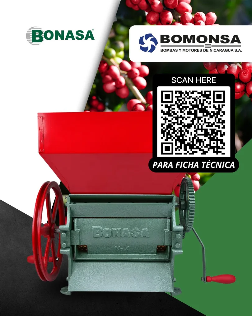 Presentación de Despulpadora de Café de Bonasa