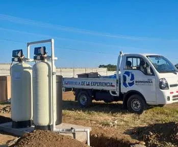 Instalación de sistema de ablandadores